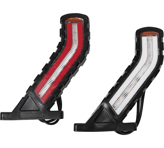 Изображение товара Габаритные водонепроницаемые боковые фонари Крал для прицепа и грузовика 12-24V левый/правый 5763