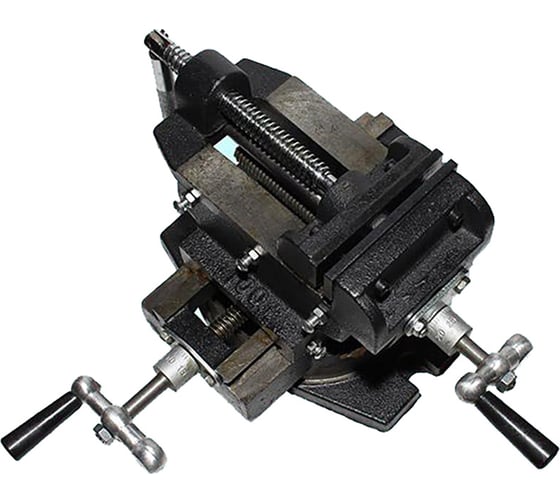 Изображение товара Станочные тиски CNIC 125мм координатные с 2-мя суппортами поворотные Q97125В 32672