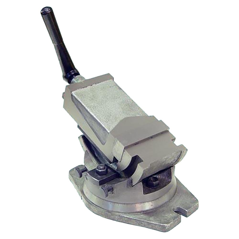 Изображение товара Тиски глобусные 100мм поворотные для станков CNIC Q41QHK100 профессиональные