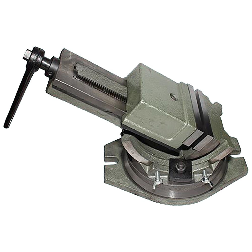 Изображение товара Станочные тиски CNIC глобусные 125мм с поворотом LTB125K