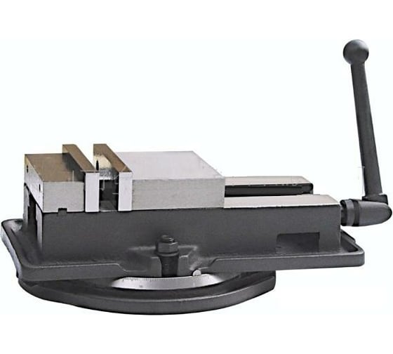 Изображение товара Станочные тиски CNIC 100мм прецизионные стальные повор. ход 100мм и перпенд. 0,025/100 QМ16100