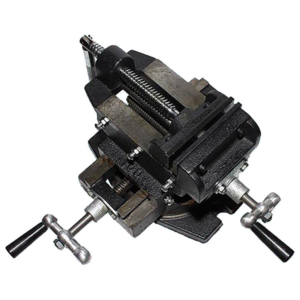 Изображение товара Станочные тиски CNIC 125мм координатные с 2 суппортами LTCV125 профессиональные