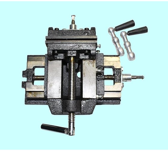 Изображение товара Станочные тиски CNIC 150мм координатные с 2-мя суппортами LTCV150 67325