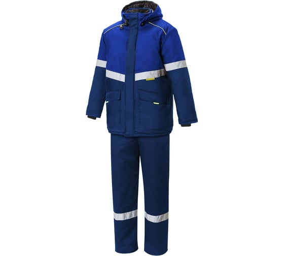 Изображение товара Утепленный костюм СОЮЗСПЕЦОДЕЖДА СОЮЗСПЕЦ, темно-синий/васильковый, р. 52-54, рост 182-188 2000000119861