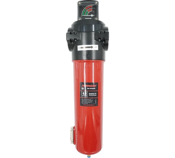 Изображение товара Фильтр магистральный с датчиком загрязненности и автоматическим конденсатоотводчиком HARRISON 6500 л/мин; 16 бар; 0.01 мкм; 0.01 мг/м3; G 1 1/2 HRS-MFC6500IF