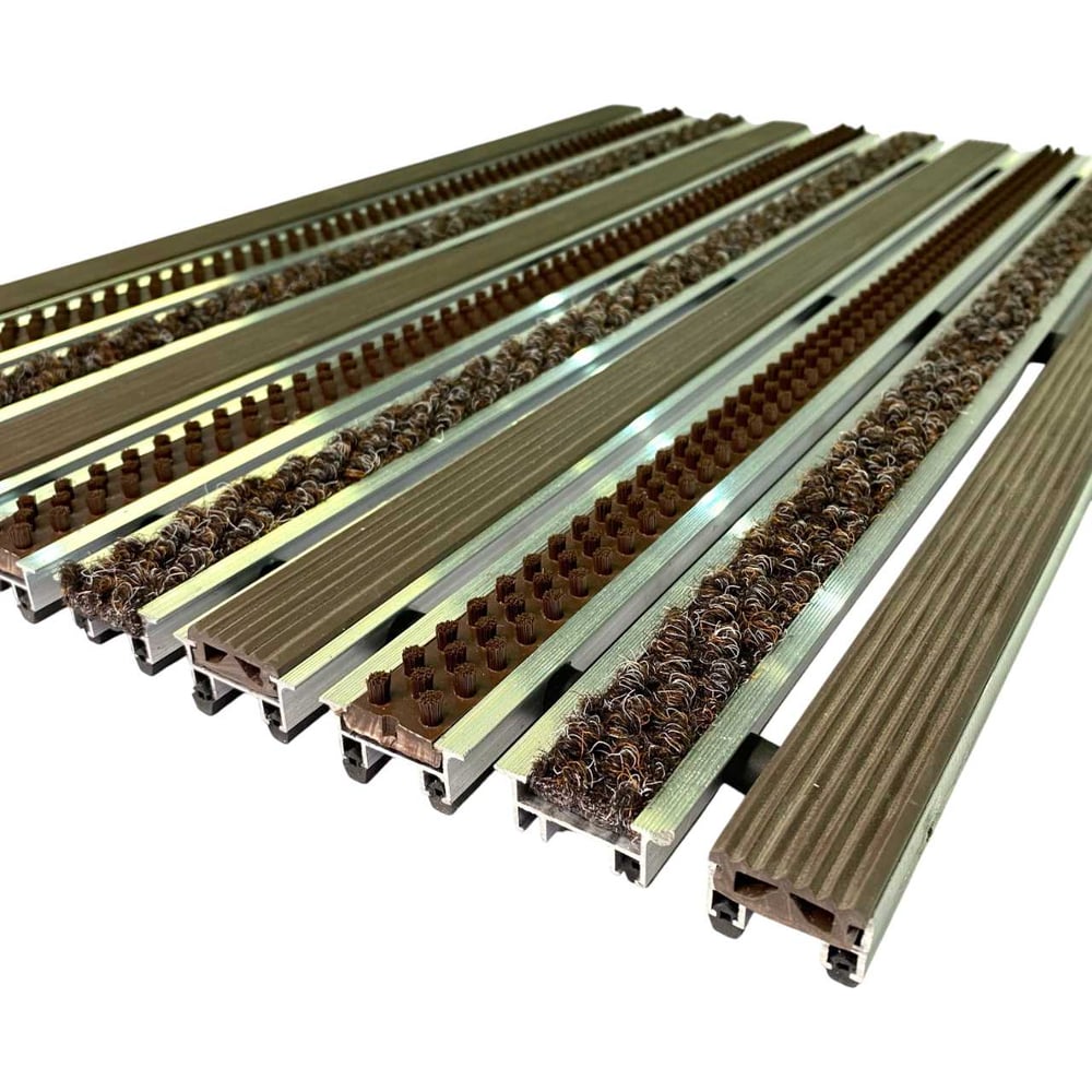 Изображение товара Грязезащитная придверная решетка 900x600 мм ООО ПК Центр Вход Эксперт коричневая