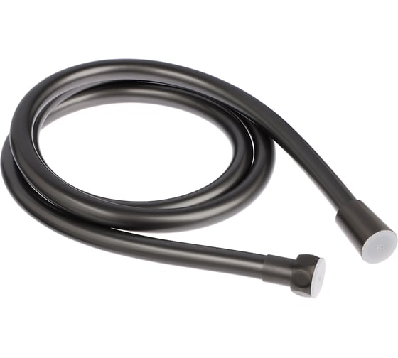 Изображение товара Шланг для душа RAIN 150см, 1/2(Имп)-1/2(Имп), ПВХ, латунь, антитвист, графит 569-042