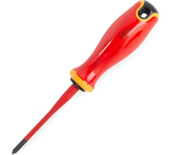 Изображение товара Отвертка диэлектрическая КВТ PH1x80 серия СЛИМ 103007