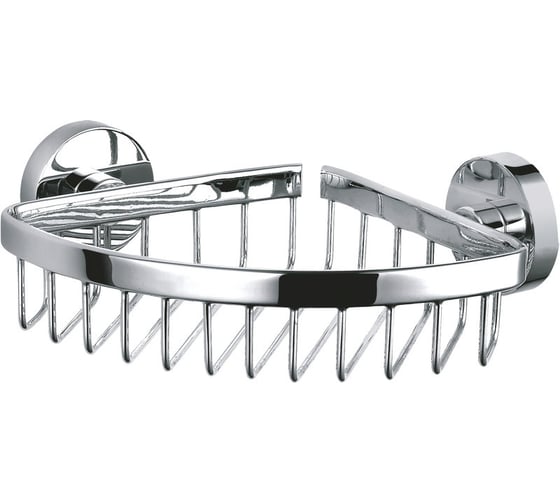Изображение товара Угловая мыльница RavSlezak металлическая, хромированная COA0302