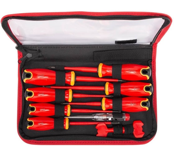 Изображение товара Набор диэлектрических отверток КВТ НИО-2210к серия СЛИМ 103017