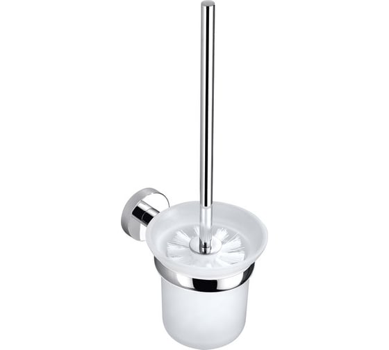 Изображение товара Щётка для унитаза RavSlezak с настенным держателем, стеклянный стакан COA0500