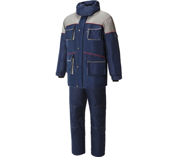 Изображение товара Утепленный костюм СОЮЗСПЕЦОДЕЖДА Арктика, синий/серый, р. 48-50, рост 182-188 2000000018799