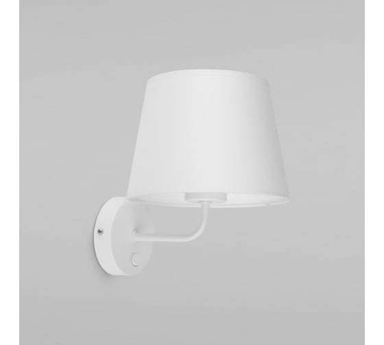 Изображение товара Настенный светильник с тканевым абажуром TK Lighting 1882 Maja белый 00000084982