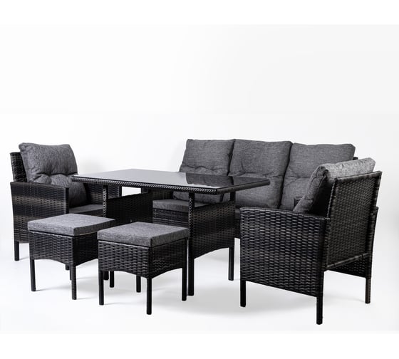 Изображение товара Набор садовой мебели Divan24 Фарелл Granit 77400054