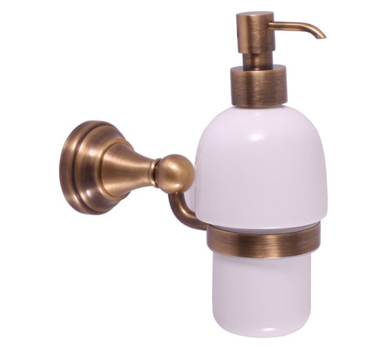 Изображение товара Дозатор для жидкого мыла RavSlezak фаянсовый, цвет бронза MKA0303SM