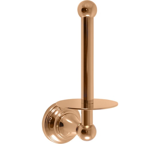 Изображение товара Настенный держатель туалетной бумаги RavSlezak вертикальный, цвет золото MKA0402Z