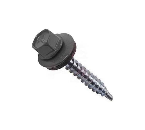 Изображение товара Саморез кровельный ООО ПКФ Сварком 4,8x29 RAL 7024 (т. серый) (уп/70шт.) k00018074