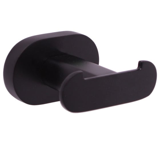 Изображение товара Крючок RavSlezak двойной, черный матовый YUA0102CMAT