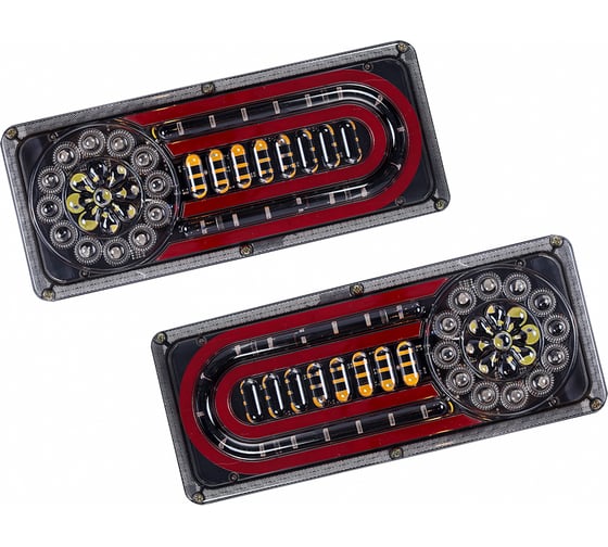 Изображение товара Фонарь светодиодный Крал LED для грузовика, прицепа, фургона,автофургона,большегруза.(24V) 32x14x2,5см 1030