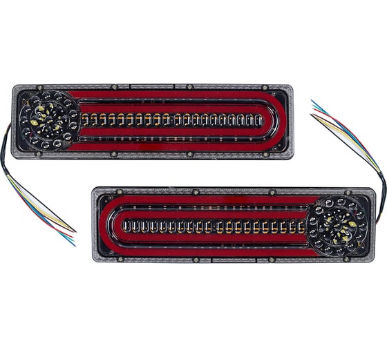 Изображение товара Фонарь светодиодный Крал LED для грузовика, прицепа, фургона,автофургона,большегруза.(24V) 45,5x12x3см 5202