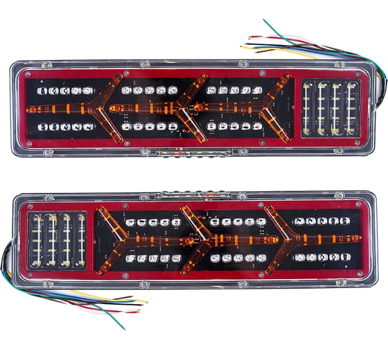 Изображение товара Фонарь светодиодный Крал LED для грузовика, прицепа, фургона,автофургона,большегруза.(24V) 45,5x12x3см 5213