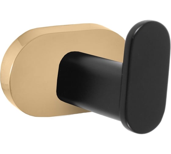 Изображение товара Крючок RavSlezak цвет черный матовый/золото YUA0100CMATZ