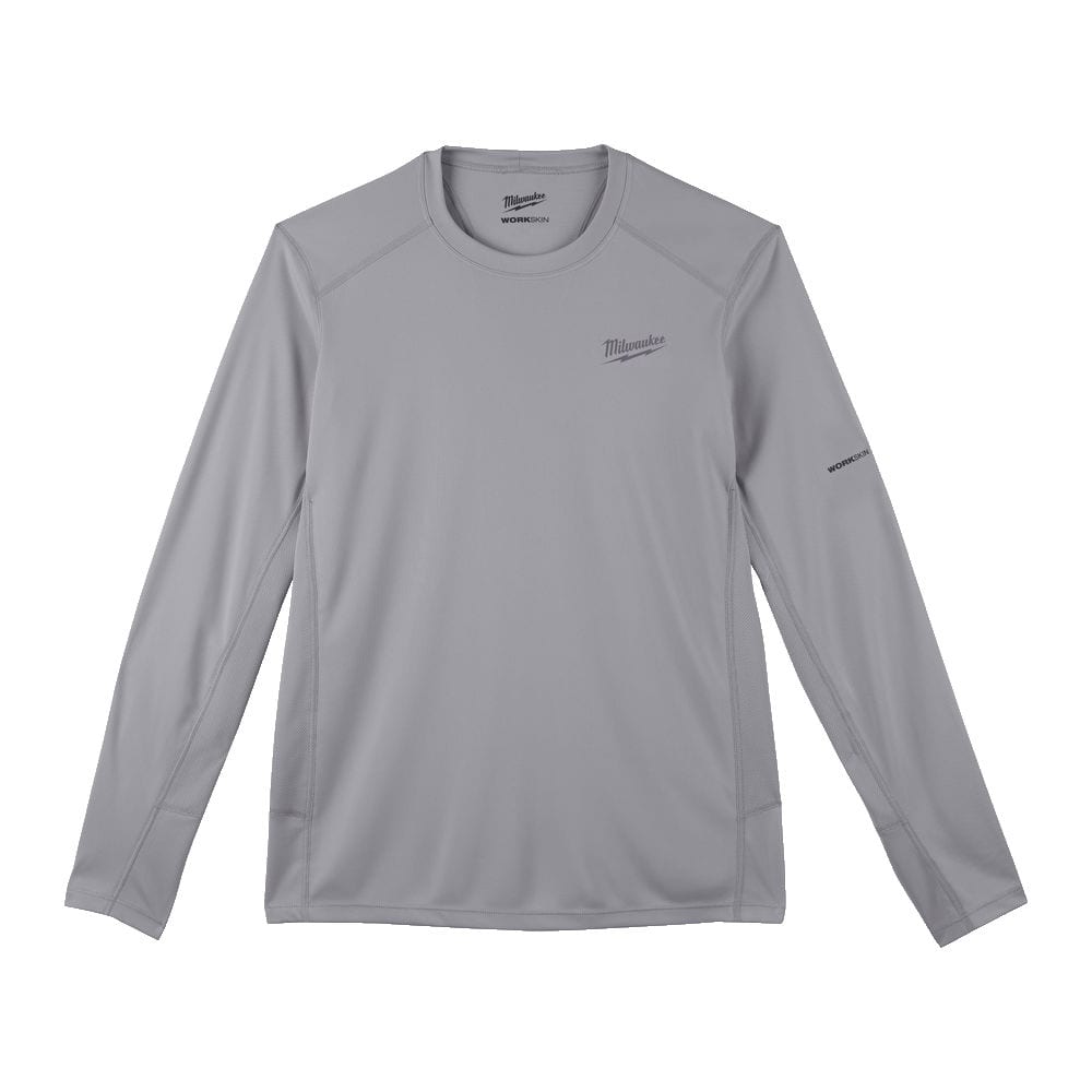 Теплая рубашка Milwaukee, цвет серый, размер XL