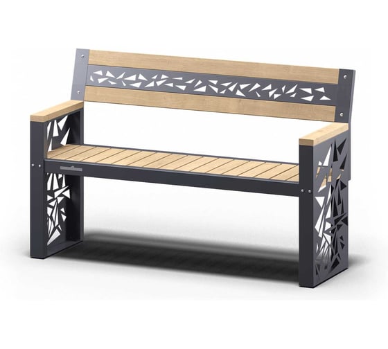 Изображение товара Скамейка садовая ООО Гео-Мебель Осколки FG102