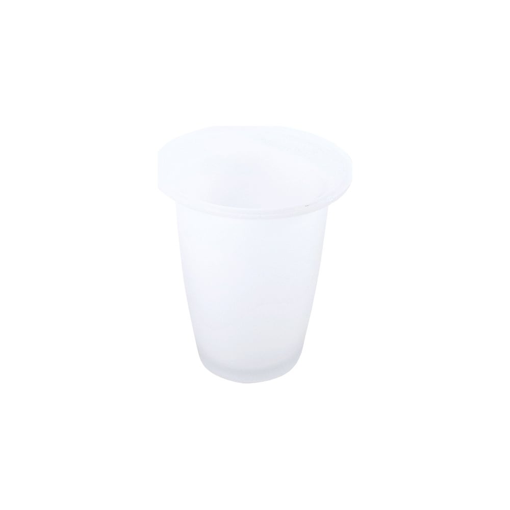 стеклянный стакан для туалетного ершика solinne 2522 023 Стеклянный стакан для WC щетки RavSlezak