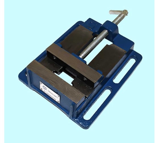 Изображение товара Станочные тиски TLX для сверлильных станков 150мм тип 1 неповоротные ход 140мм, паз 14х100мм 66598