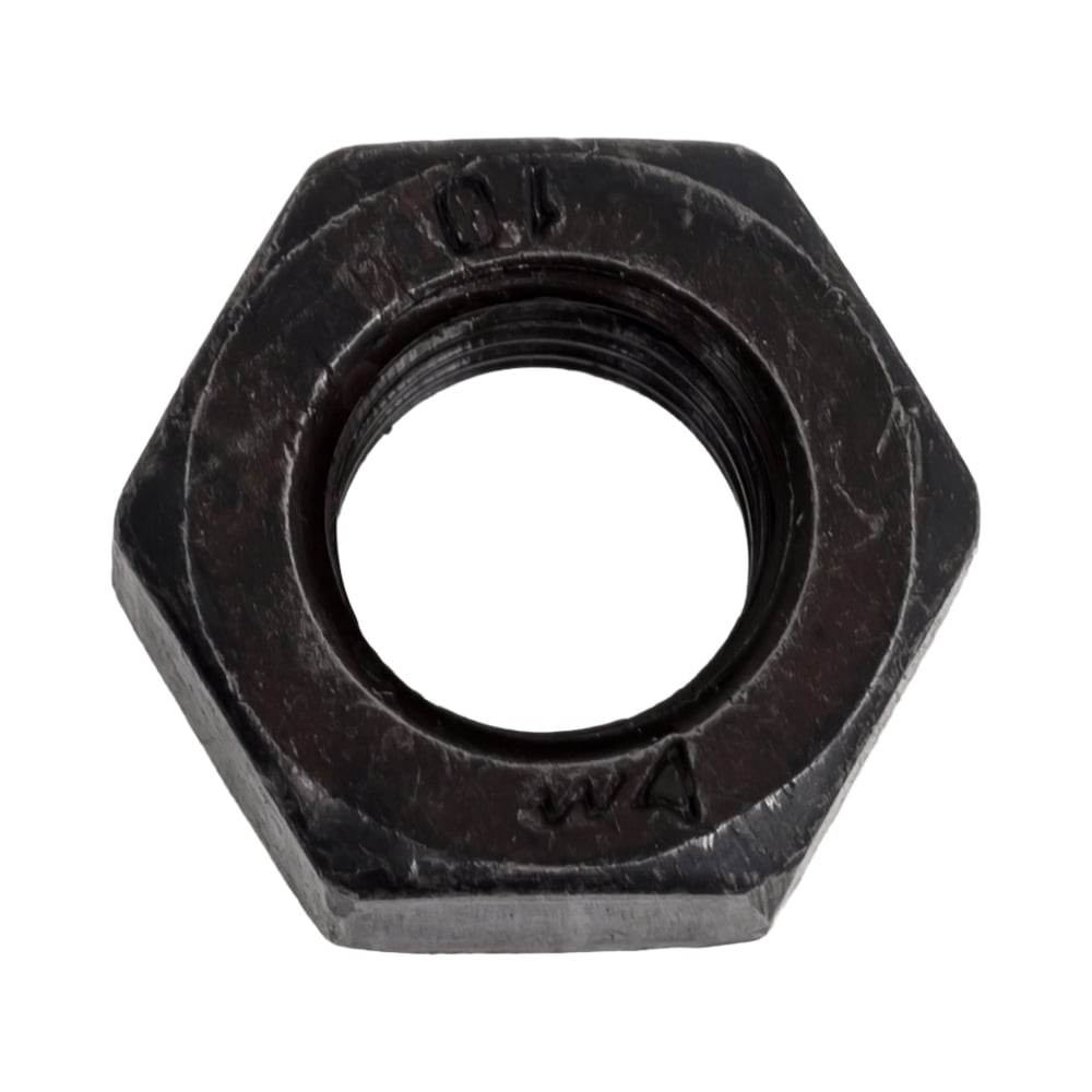 Изображение товара Гайка М12 Класс прочности 10 ГОСТ 5915 черная цинкование 1 шт