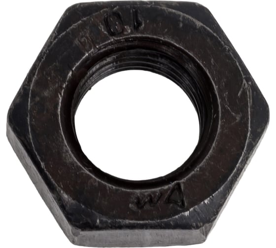 Изображение товара Гайка ООО ПКФ Сварком М12, ГОСТ 5915, к.п.10, 1шт/15гр, черная, 1 кг. k00018383