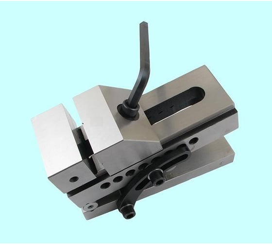 Изображение товара Станочные тиски TLX синусные 63мм прецизионные сталь неповоротные быстрозажимные 67376