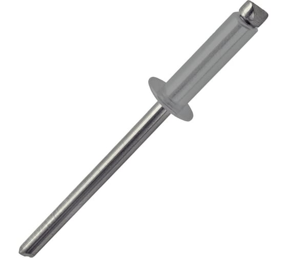 Изображение товара Заклепка комбинированная ООО ПКФ Сварком 4,8x10, алюминий/нерж., 9002, упаковка/30шт. k00011197