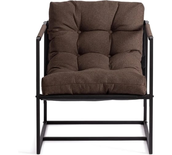 Изображение товара Кресло TetChair Charli рогожка, коричневый 24899