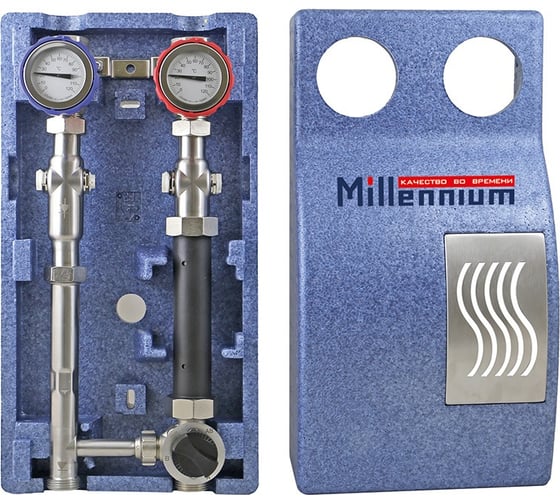 Изображение товара Насосная группа Millennium 1", без насоса, с трехходовым смесителем NGTS1010