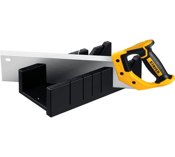 Изображение товара Пластиковое стусло с пилой STAYER Professional 105х55 мм, 350 мм 15395-35_z01