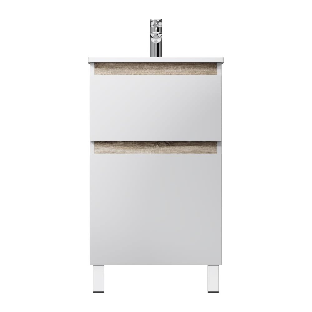 Изображение товара База под раковину напольная AM.PM X-Joy 50 см белый глянец