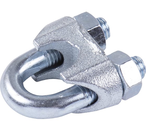 Изображение товара Зажим каната ООО ПКФ Сварком 6мм, DIN 741, нерж, упаковка/2шт. k00007977