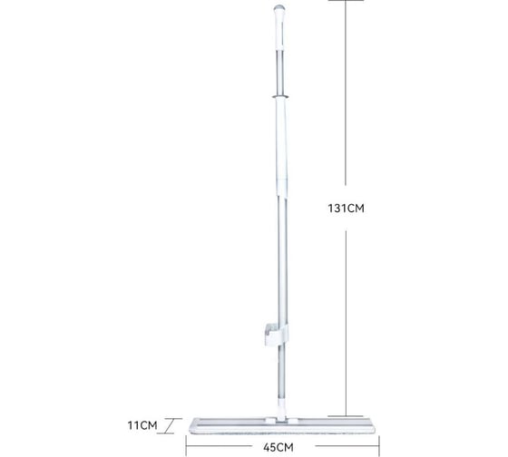 Изображение товара Швабра Boomjoy с вертикальным отжимом 45 см JY3843