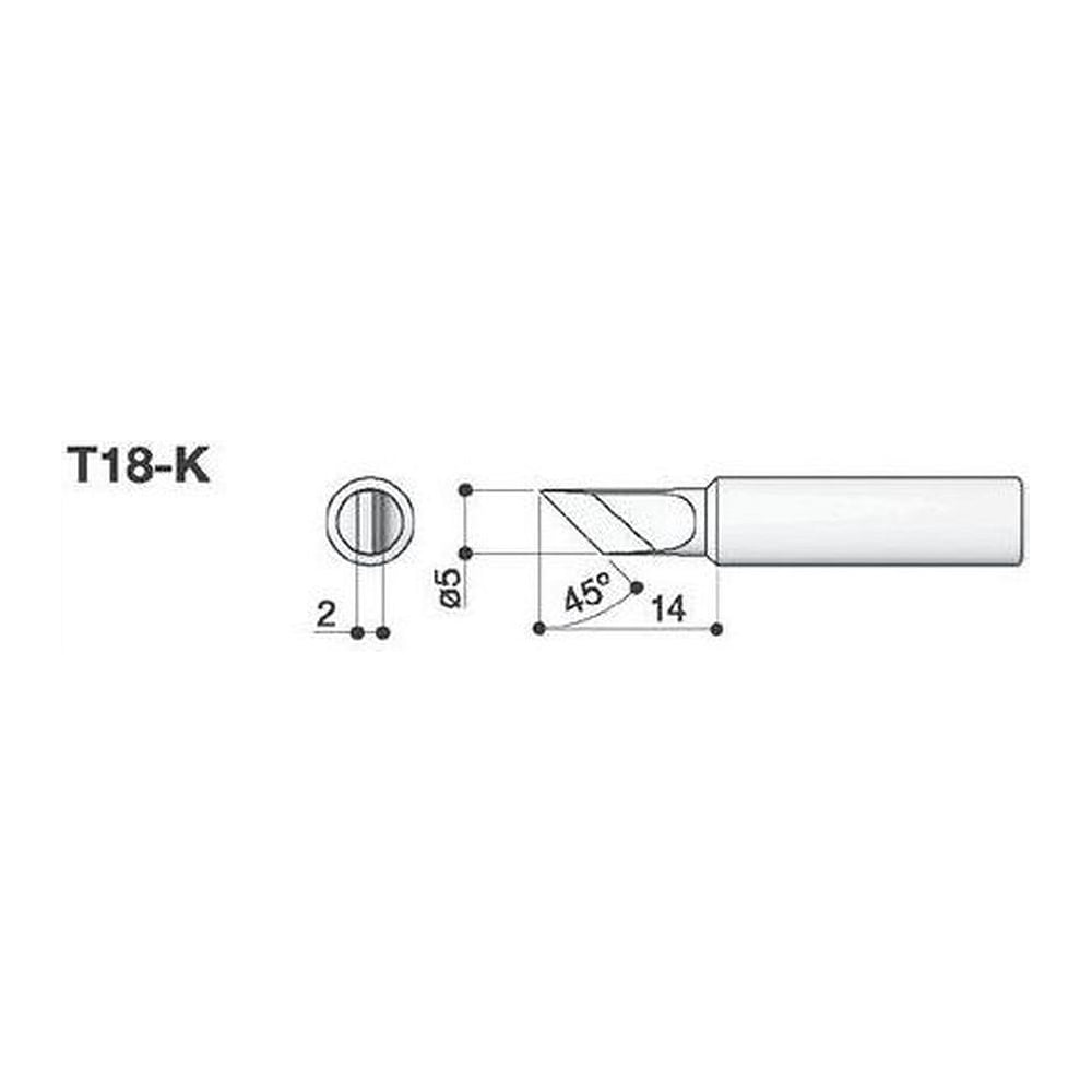 фото Наконечник для паяльников fx-8801-03/fx-600 hakko