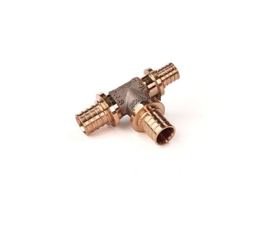 Изображение товара Тройник РЕХАУ 20, 20, 16, бронза (RX+), с уменьшенным торцевым проходом 14570713001