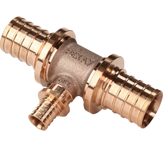 Изображение товара Тройник РЕХАУ 32, 16, 32, бронза (RX+), с уменьшенным боковым проходом 14570643001