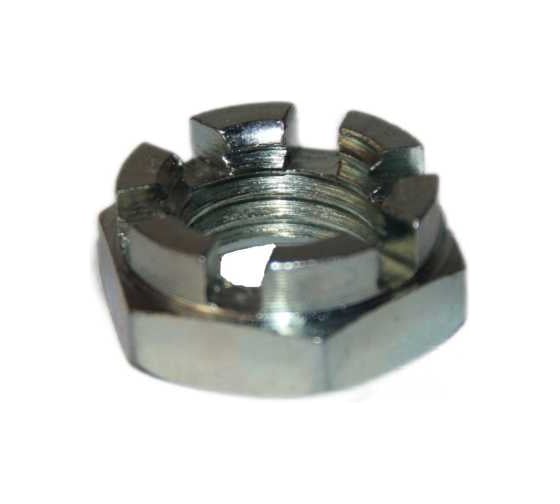 Изображение товара Гайка корончатая ООО ПКФ Сварком М20x1,5 оц. DIN937 низ (уп/5шт.) k00008541