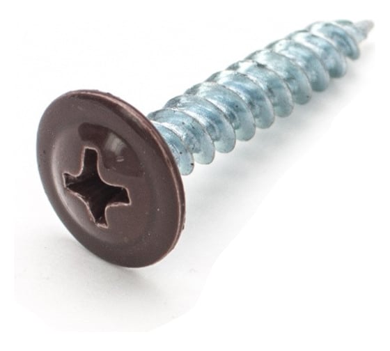 Изображение товара Саморез ООО ПКФ Сварком п/ш 4,2x41 RAL8017(корич.) (1уп/100шт.) k00009022