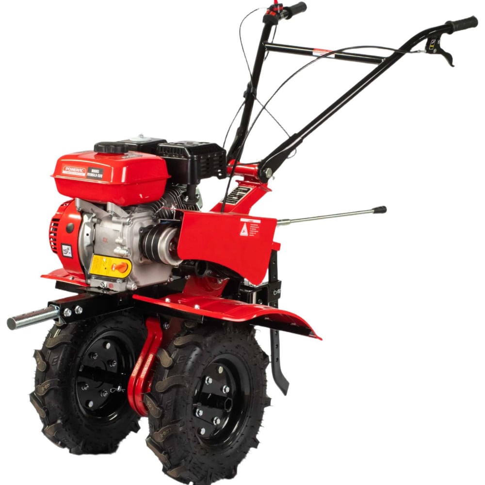 Изображение товара Бензиновый мотоблок Powerac 7 л.с. ширина обработки 75 см, 2 передачю
