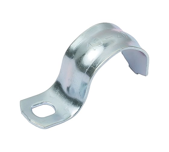 Изображение товара Односторонний держатель DKC оцинкованный д.19 - 20мм 15шт 53342R