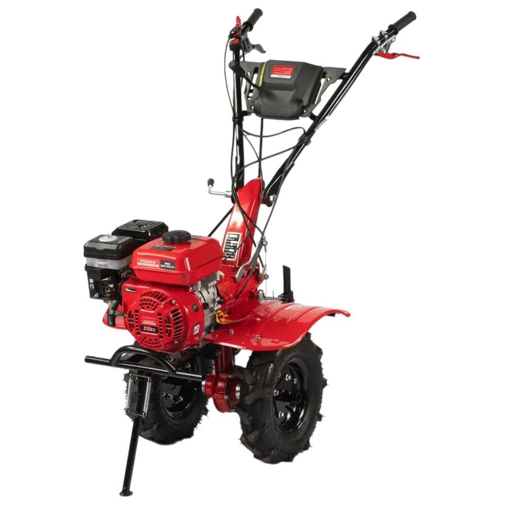 Изображение товара Мотоблок бензиновый Powerac 7 л.с. 100 см ширина обработки, кучу навесных устройств