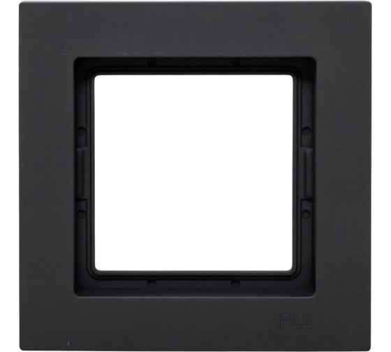 Изображение товара 1-местная рамка EKF, IP44, чёрная, пластик Эпика UP1-FPB-01-44