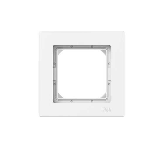 Изображение товара 1-местная рамка EKF, IP44, белая, пластик Эпика UP1-FPW-01-44